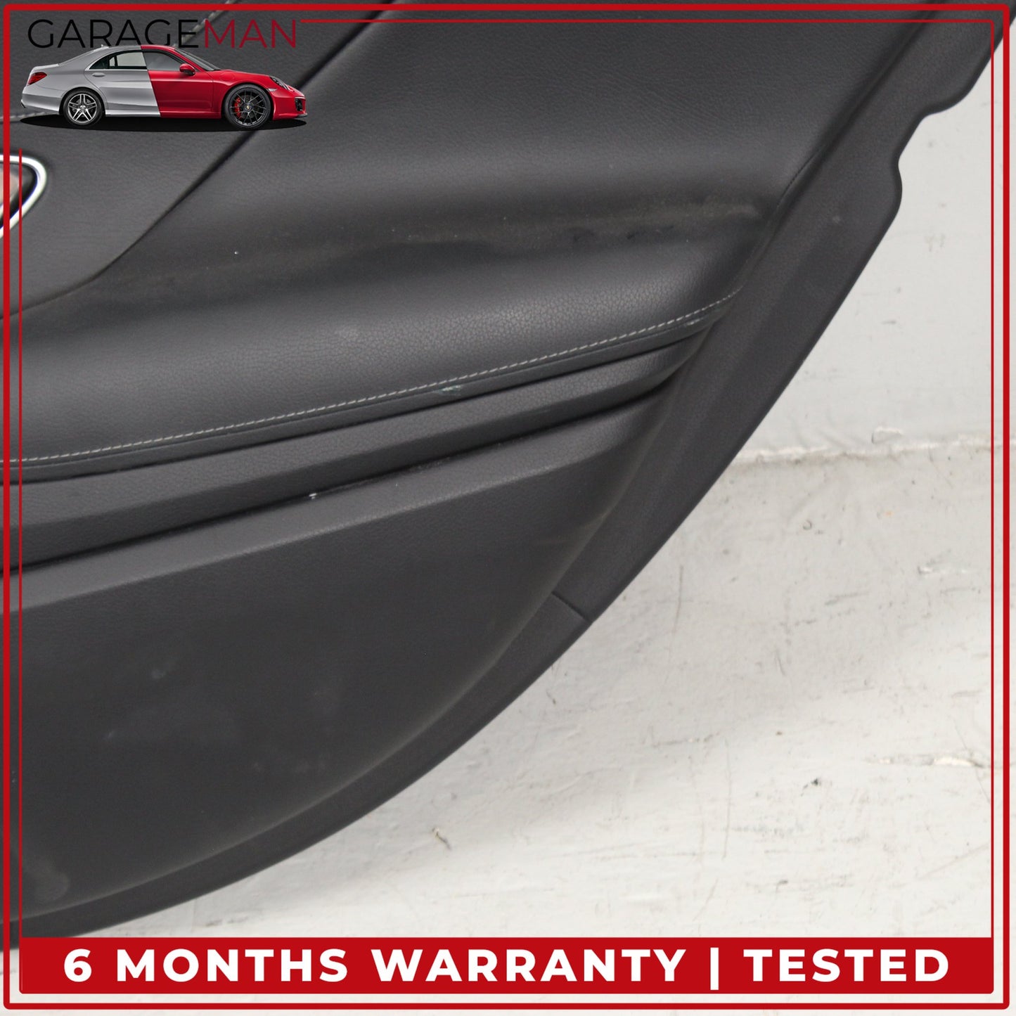 2014-2017 Mercedes W222 S550e Rear Right Side Interior Door Trim Panel Black OEM