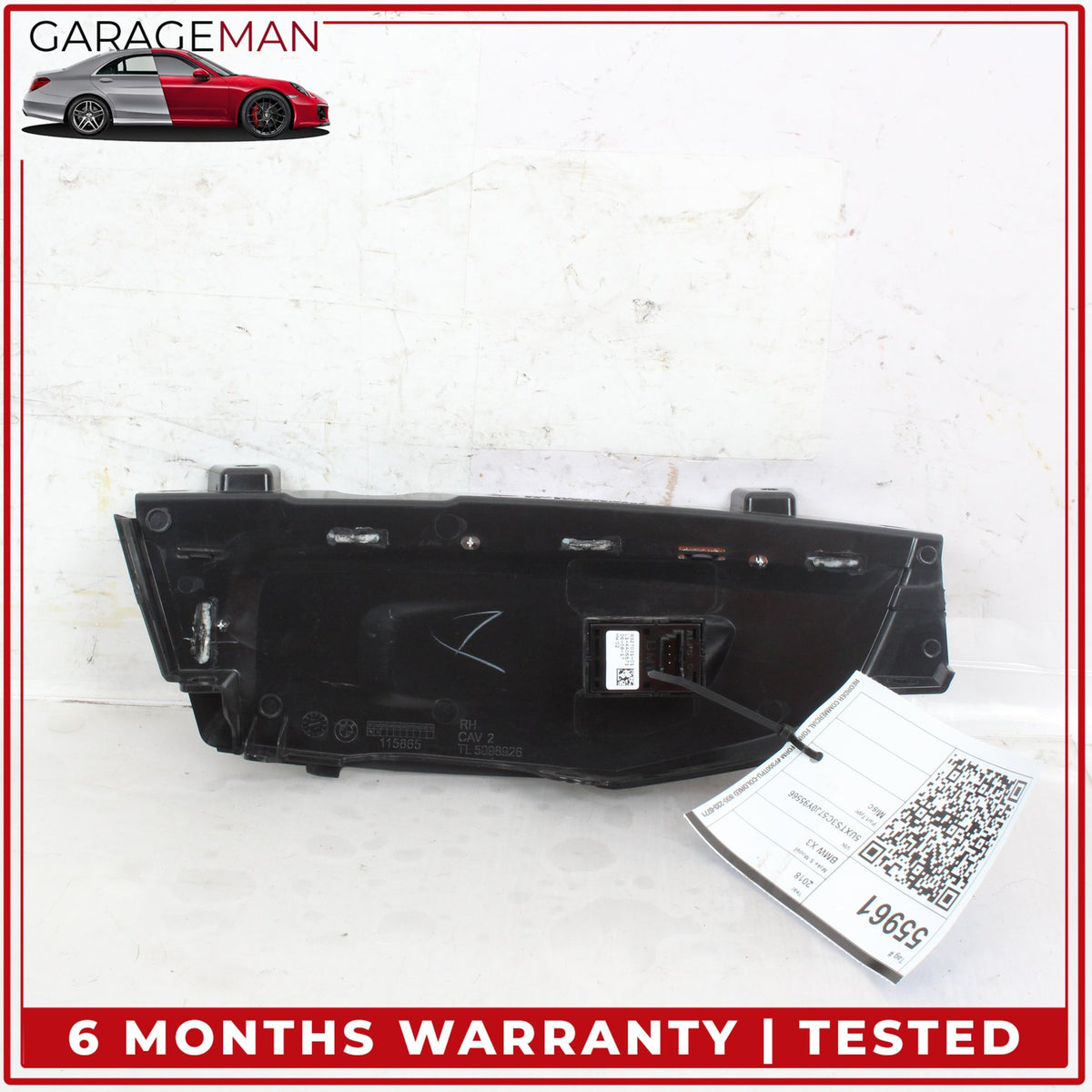 2018-2024 BMW X3 G01 Front Right Side Window Control Switch 5098926 OEM