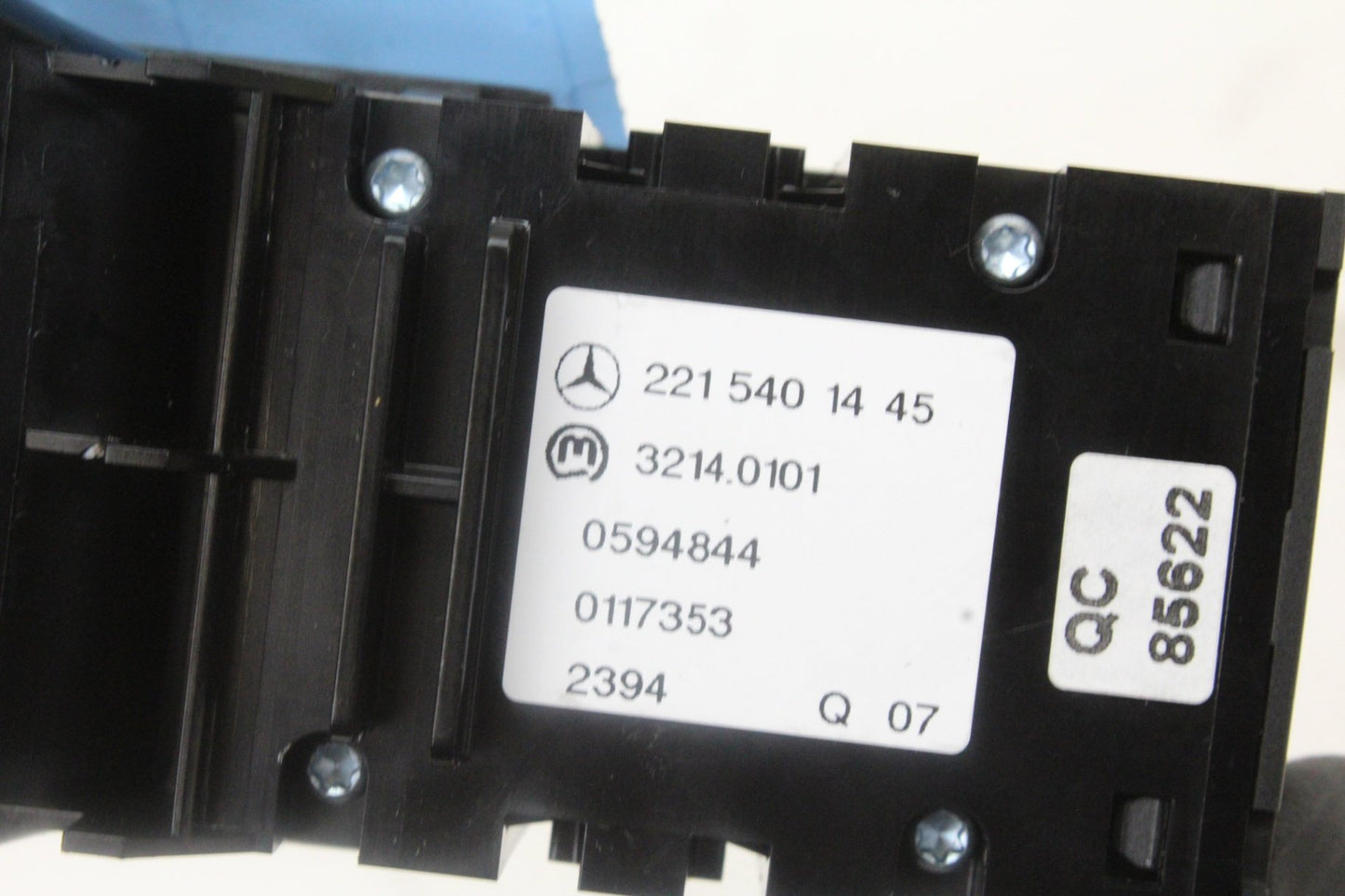 2007-2014 Mercedes-Benz S550 W221 Electric Parking Brake Switch 2215401445 OEM