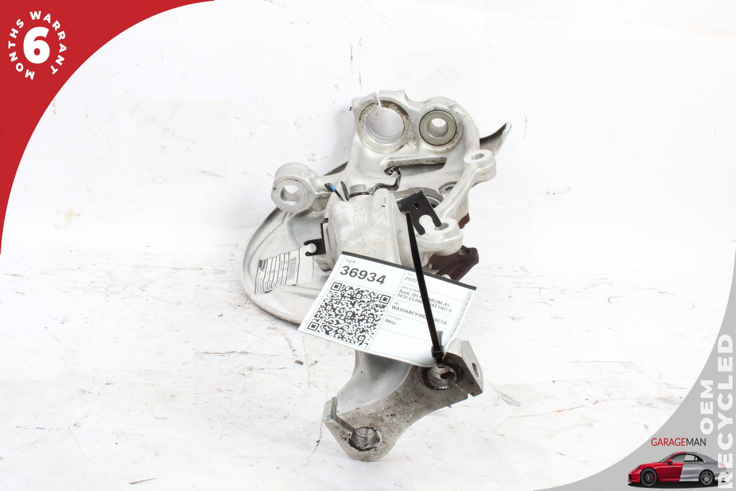 2018-2025 Audi Q5 Front Left Side Spindle Knuckle Wheel Hub 80A407559 OEM