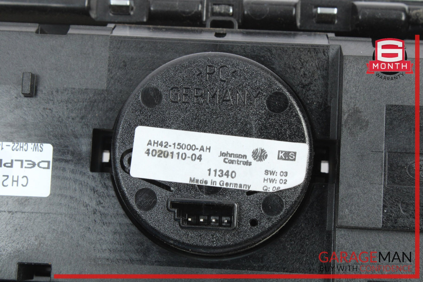2010-2016 Land Rover LR4 Front Audio Radio Control Switch Panel CH2218C858BB