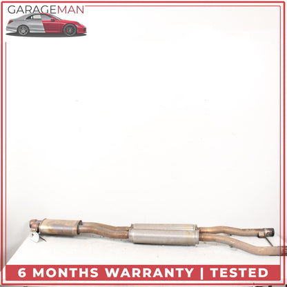 2013-2015 Jaguar XF X250 3.0L S/C RWD Intermediate Exhaust Muffler Dual Pipe OEM