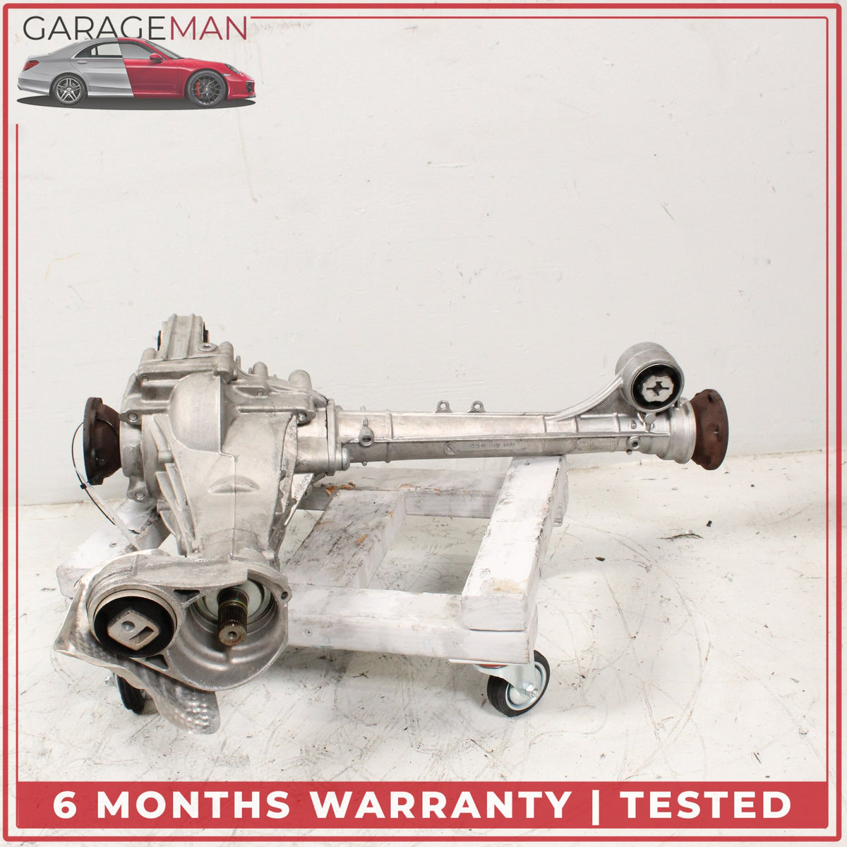 2016-2018 Porsche Cayenne 958 VR6 Front Differential Axle Carrier 0BM409510R OEM
