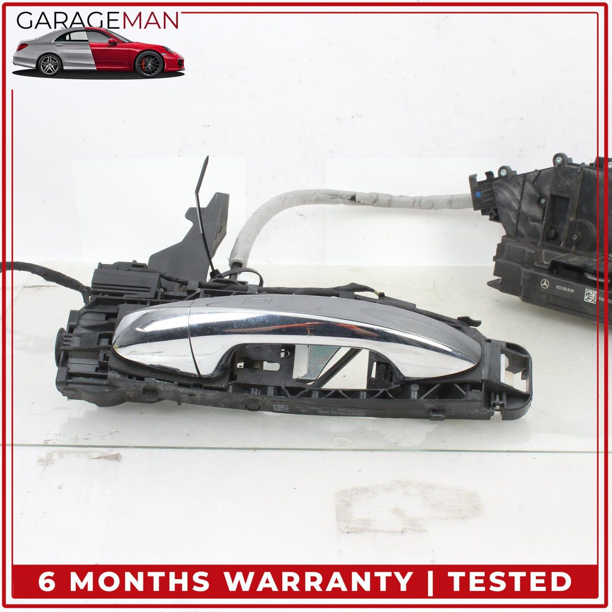 2017-2023 Mercedes W213 E300 Front Left Exterior Door Handle w/ Lock Latch OEM