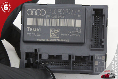 2007-2015 Audi Q7 Front Right Side Door Control Module 4L0959792B OEM