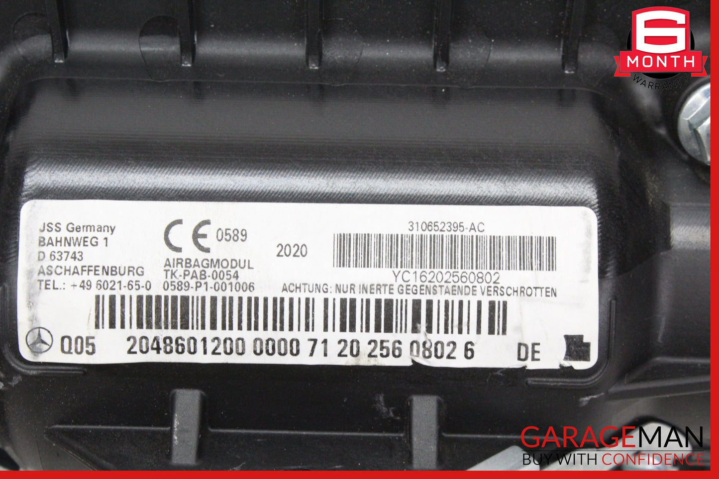 2008-2015 Mercedes-Benz C250 W204 Front Right Passenger Side Dash Airbag Air Bag