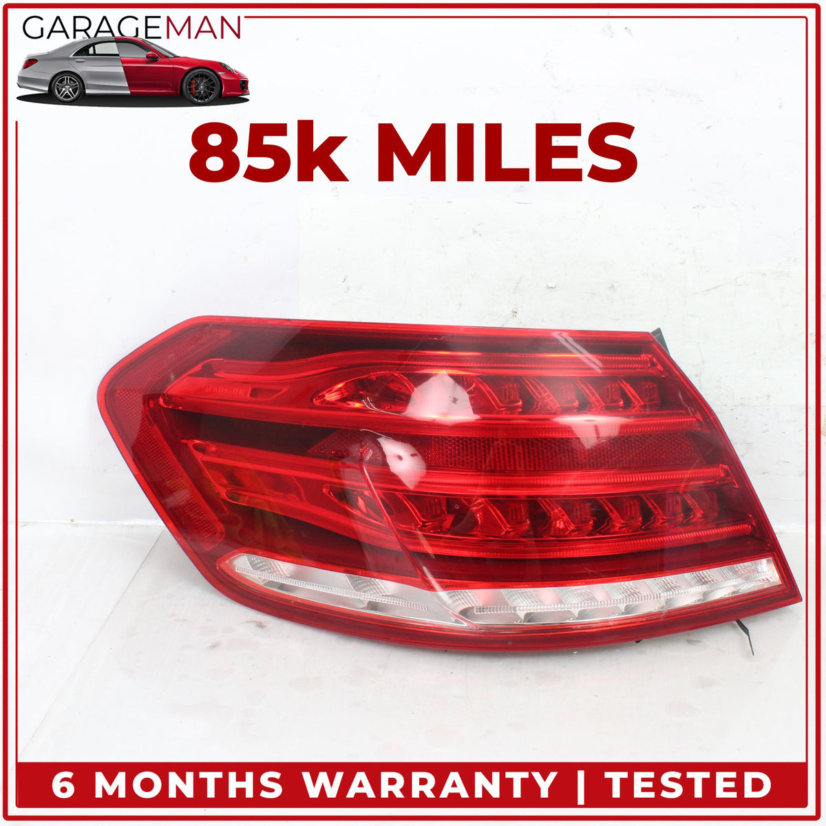 2014-2016 Mercedes W212 E350 E550 Rear Left Side LED Outer Tail Light Lamp OEM