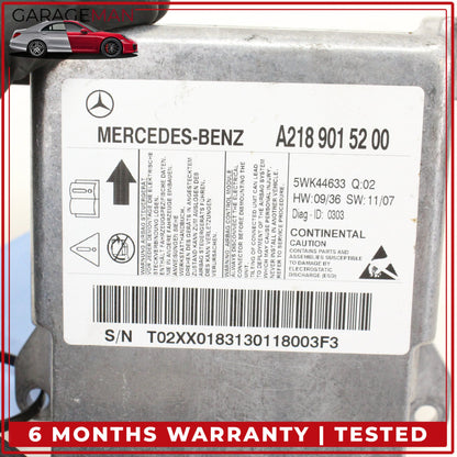2012-2018 Mercedes W218 CLS550 Airbag Air Bag Sensor SRS Control Module OEM