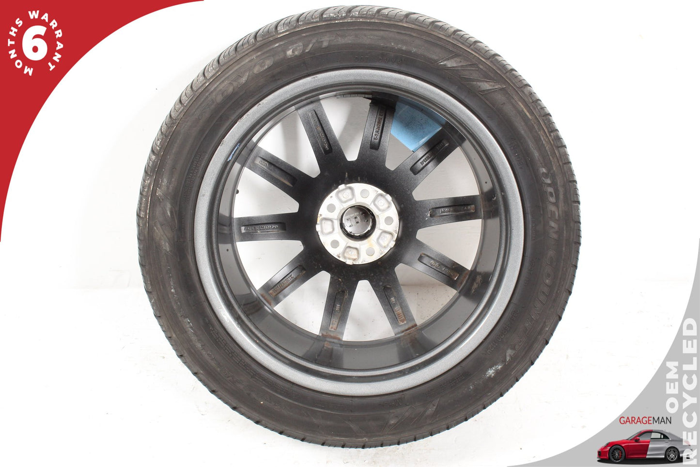 2017-2025 Audi Q7 SQ7 Wheel Rim w/ Tire 10 Spoke 9JX20H2 ET33 4M0601025AD OEM
