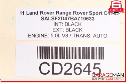 2010- 2013 Range Rover Sport Rear Left Door Panel Trim AH3227407AA OEM