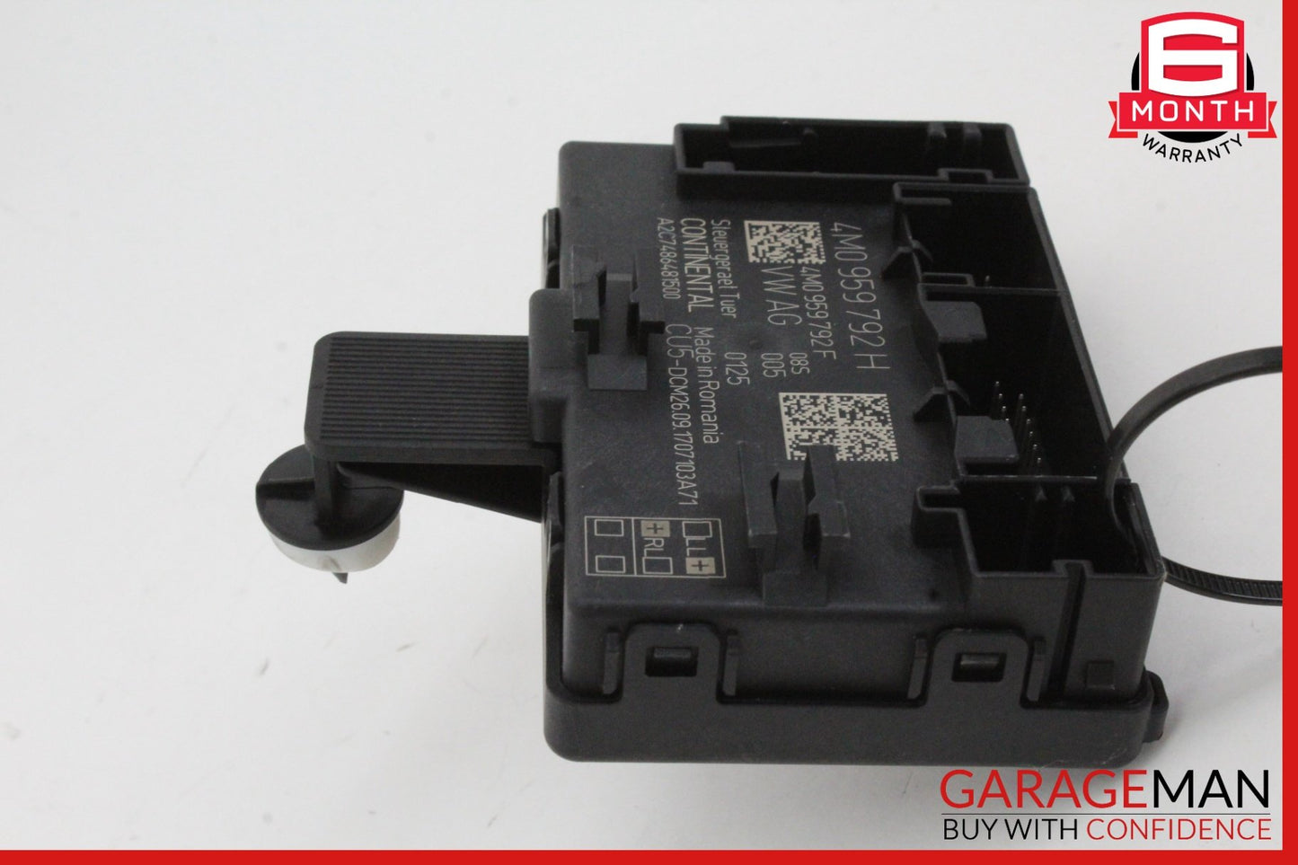 2017-2024 Audi A4 Sedan Right Front Door Control Module 4M0959792H OEM
