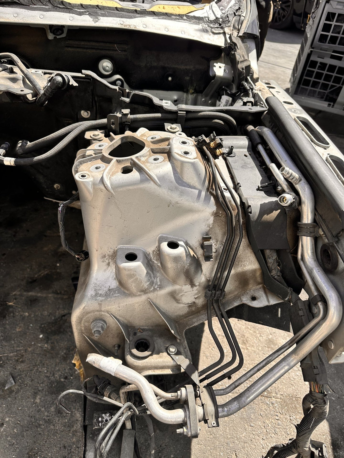 2013-2021 Land Rover Range Rover L405 Front Left Body Frame Apron Cut Off OEM
