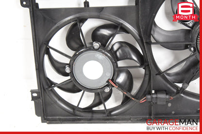 2008-2015 Audi TT 8J Engine Cooling Dual Fan Motor Shroud 1K0121223 OEM