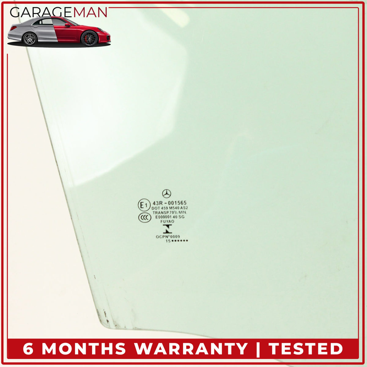 2015-2020 Mercedes X156 GLA250 Front Right Passenger Side Door Window Glass OEM