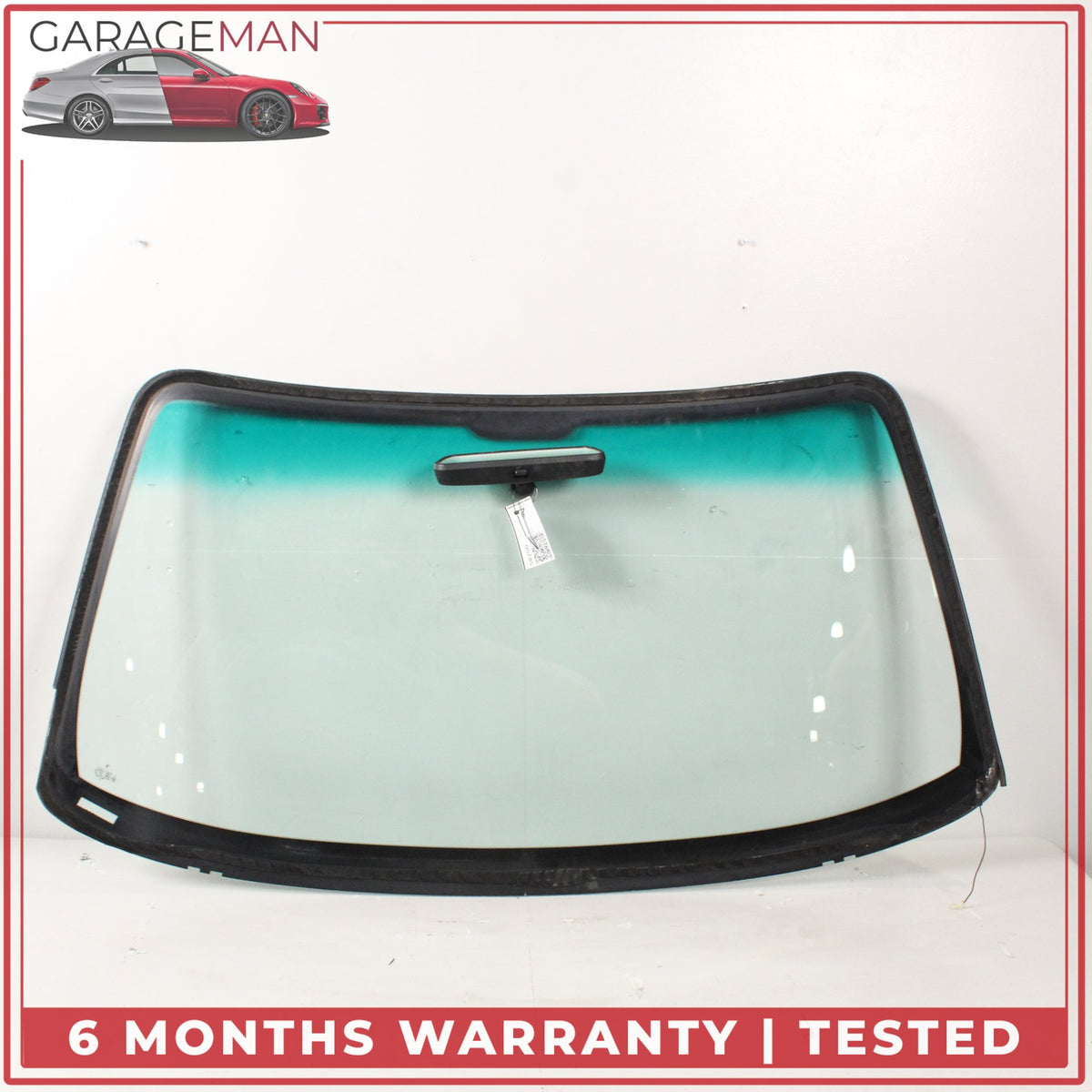 1999-2001 Porsche 911 Carrera 996 Front Windshield Glass w/ Rear View Mirror OEM
