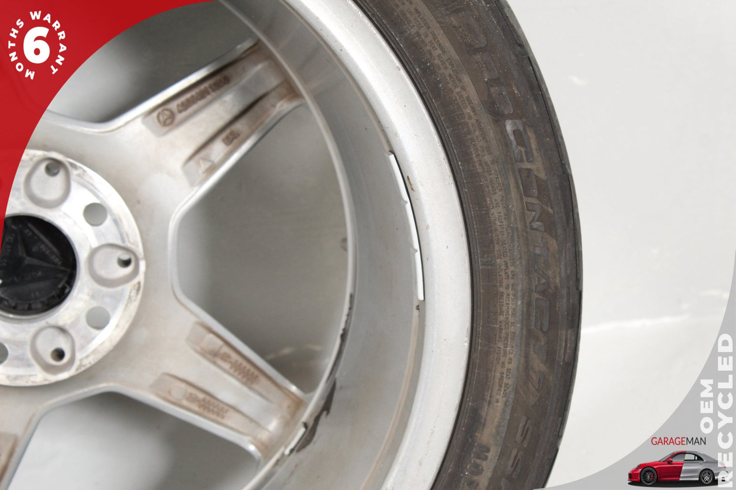 2015-2018 Mercedes W205 C300 Rear Wheel Tire Rim 8.5Jx18H2 ET49 2054011200 OEM