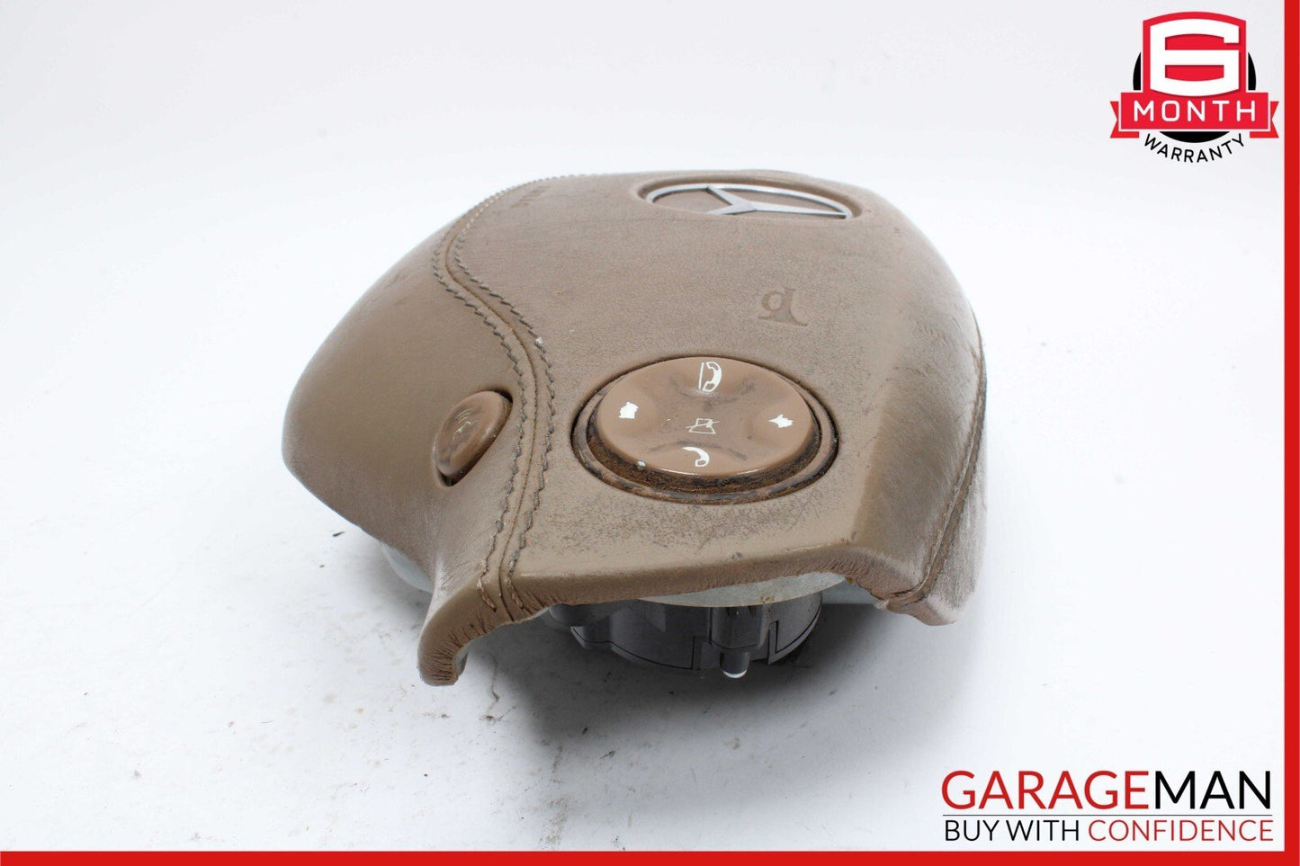 07-10 Mercedes W221 S550 CL550 S450 Steering Wheel Airbag Air Bag Assy Brown
