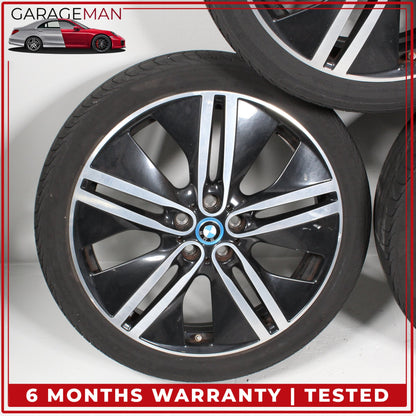 2014-2021 BMW i3 I01 Front and Rear Wheel Rim w/ Tire Complete Set of 4 OEM