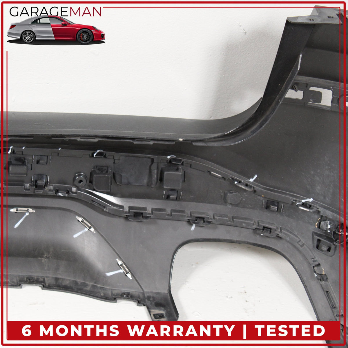 2011-2017 BMW X3 F25 SUV Rear Bumper Cover Panel w/o PDC Black 7392992 OEM