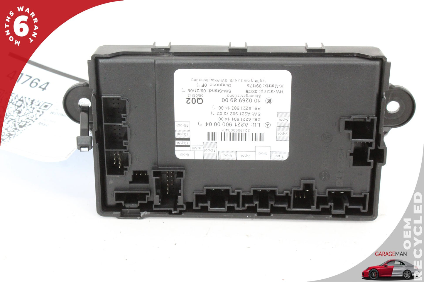 2007-2013 Mercedes W221 S550 S400 Rear Left or Right Door Control Module OEM