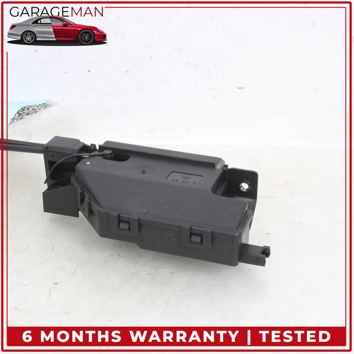 2004-2010 BMW 650i E64 Rear Trunk Lid Lock Actuator w/ Release Logo Handle OEM