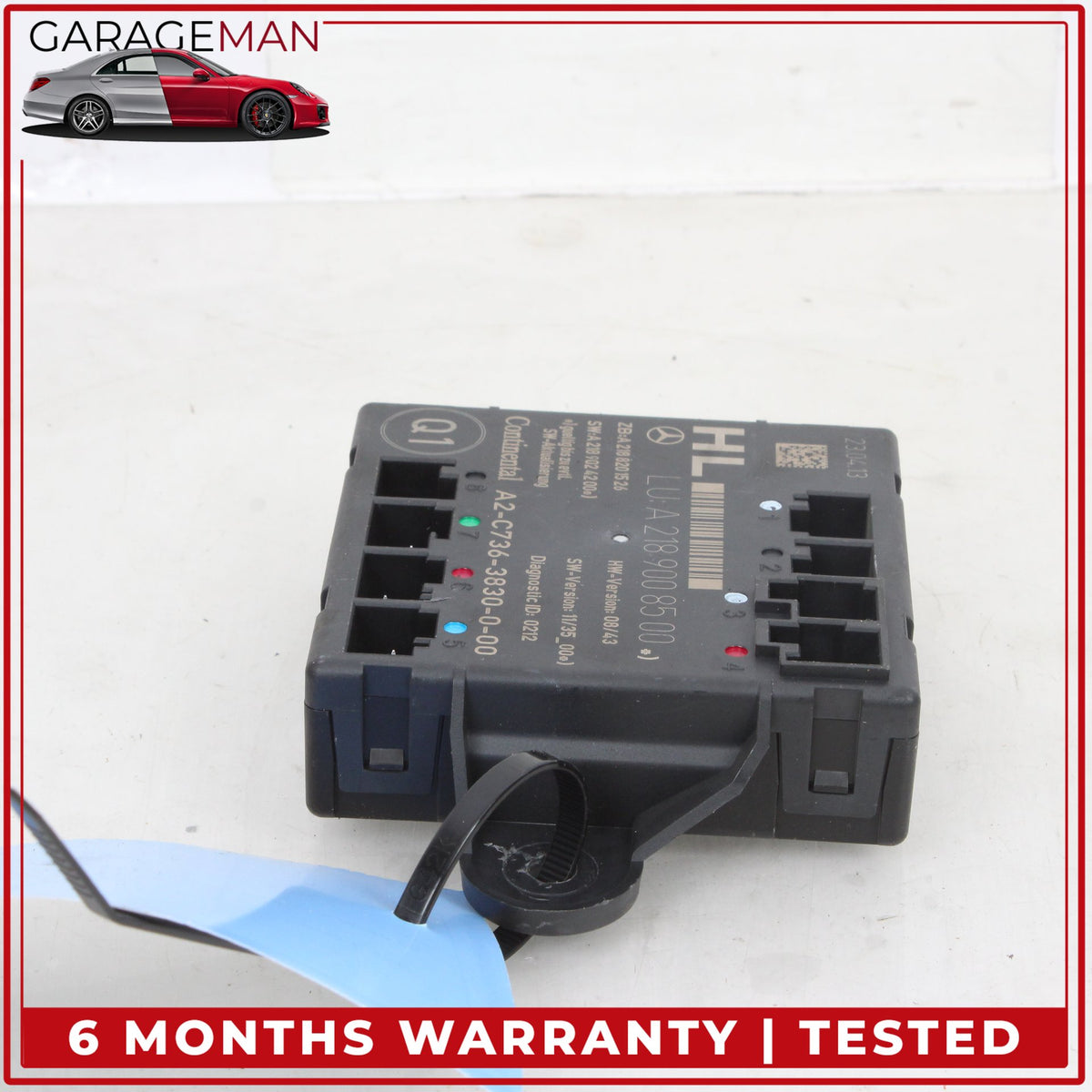 2008-2018 Mercedes W212 E350 Rear Left Side Door Control Module 2189008500 OEM