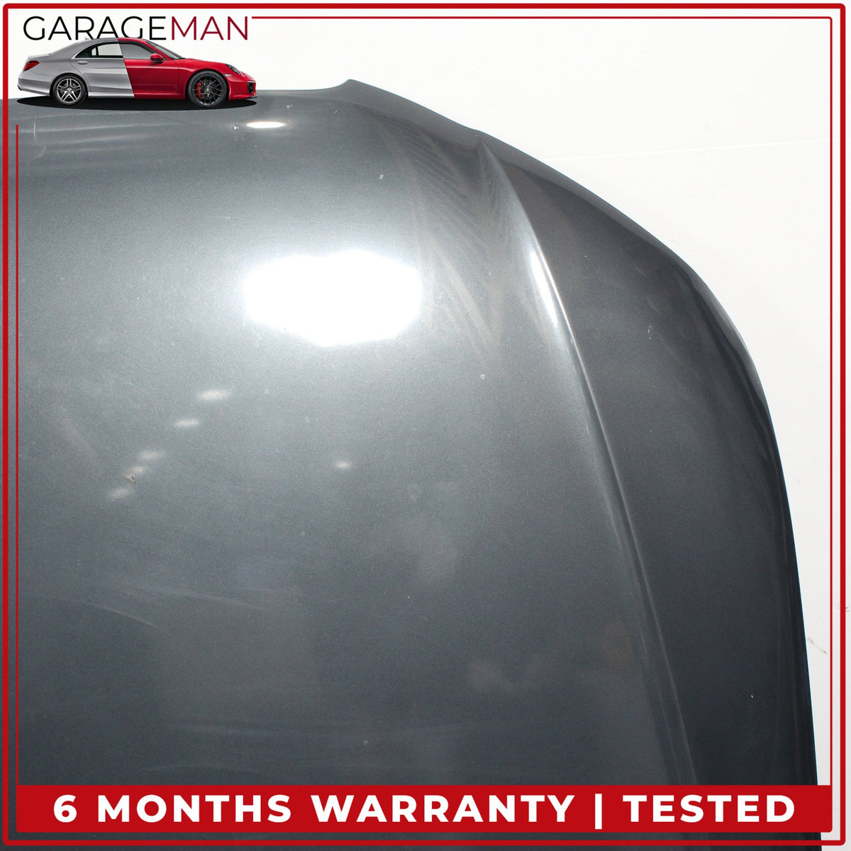 2009-2012 Audi A4 S4 Front Hood Bonnet Panel Meteor Gray Pearl 8K0823029D OEM