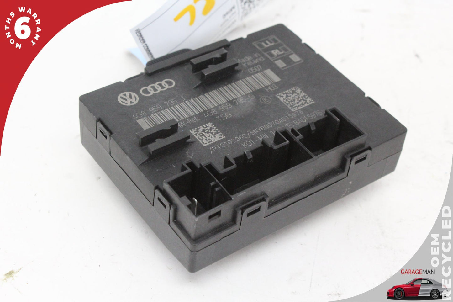 2012-2018 Audi A6 C7 Sedan Rear Right or Left Door Control Module 4G8959795 OEM