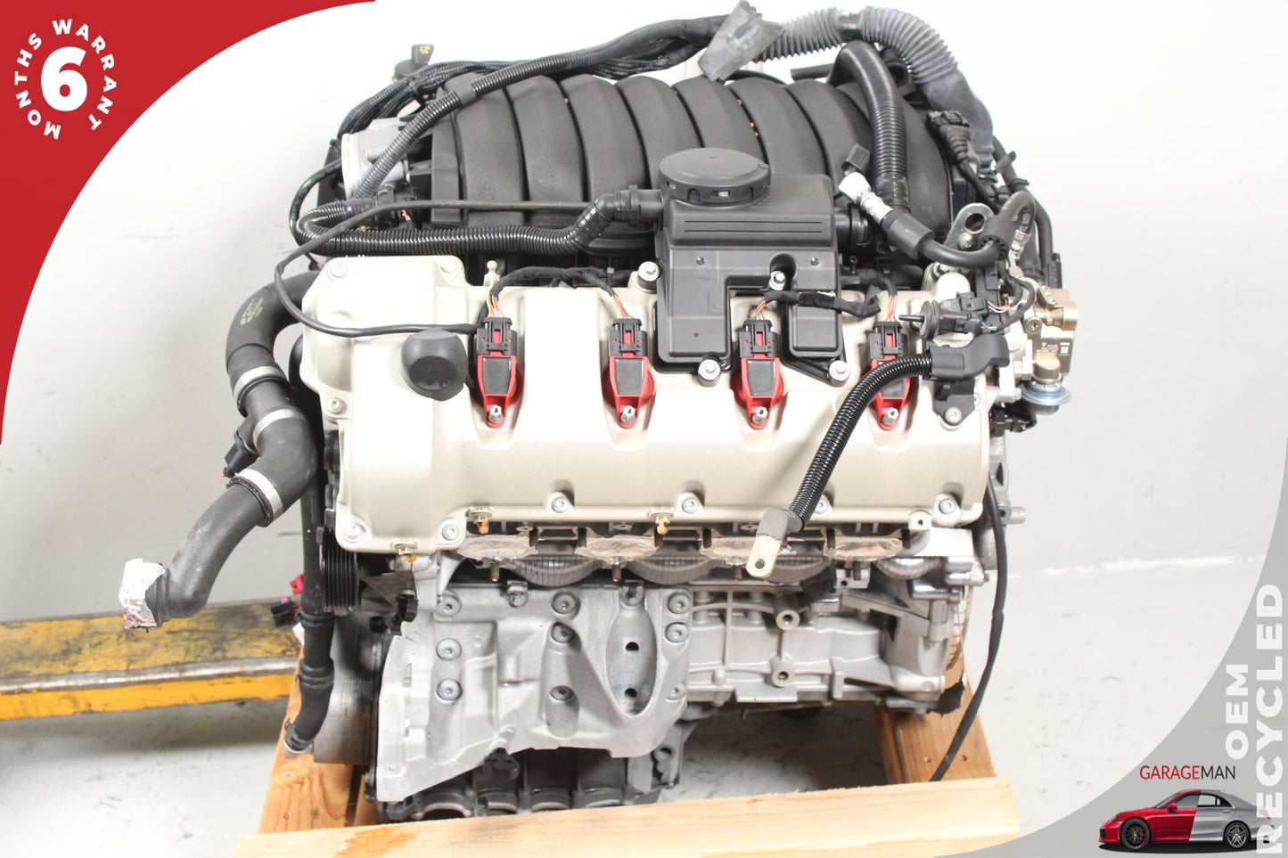 10-14 Porsche Cayenne S 92A- Panamera AWD 4.8L Engine Motor M48.02 116k OEM