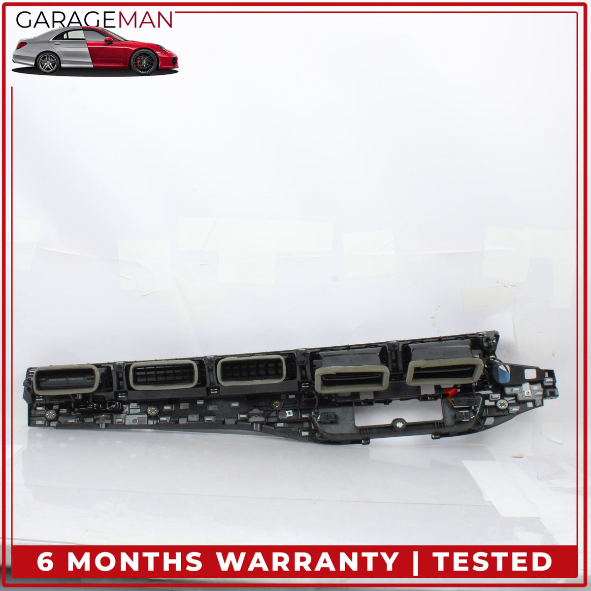 2017-2019 Audi Q7 SUV Front Dash Center AC Air Vent Grille Panel 4M1820902S OEM