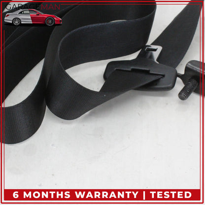 2011-2018 BMW X3 X4 F25 F26 Rear Right Passenger Side Seat Belt Black OEM