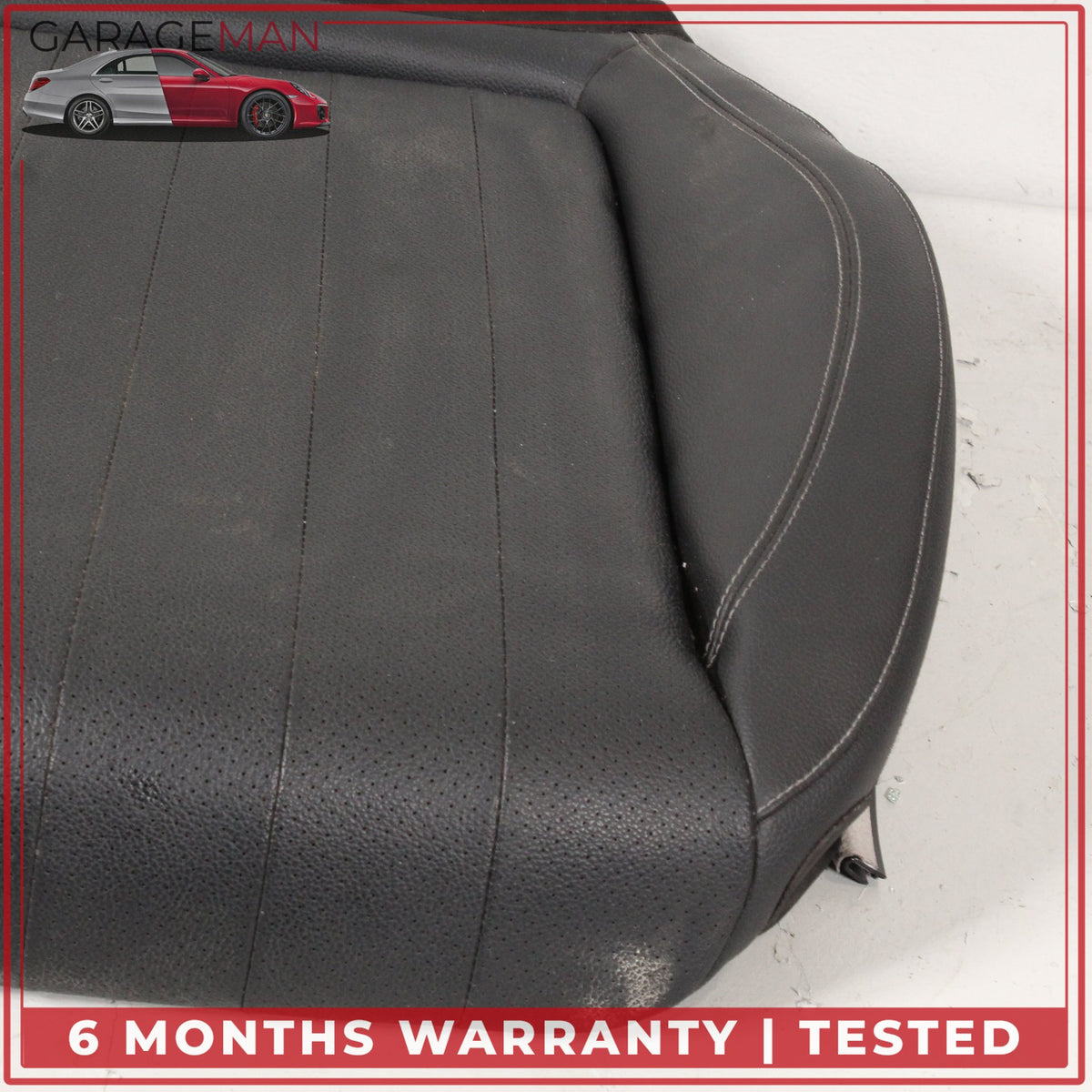2017-2023 Mercedes W213 E300 Front Right Lower Bottom Seat Cushion Black OEM