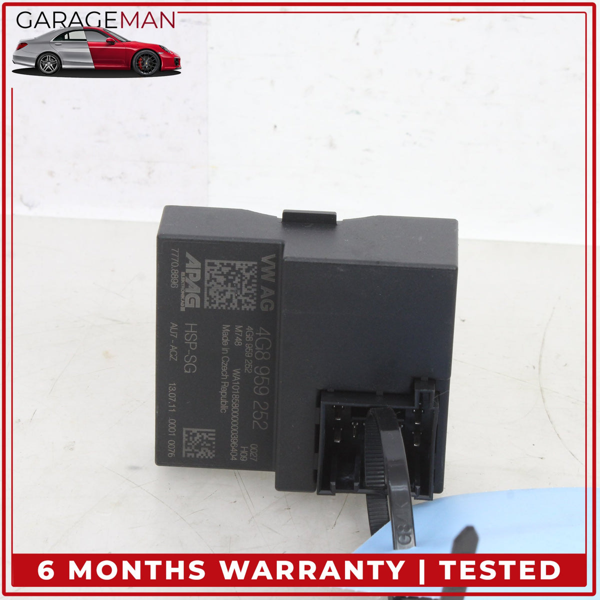 2012-2018 Audi A7 S7 Rear Electric Spoiler Control Module Unit 4G8959252 OEM