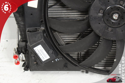 2002-2006 Mercedes W220 S500 Engine Motor Cooling Fan Shroud w/ Radiator OEM