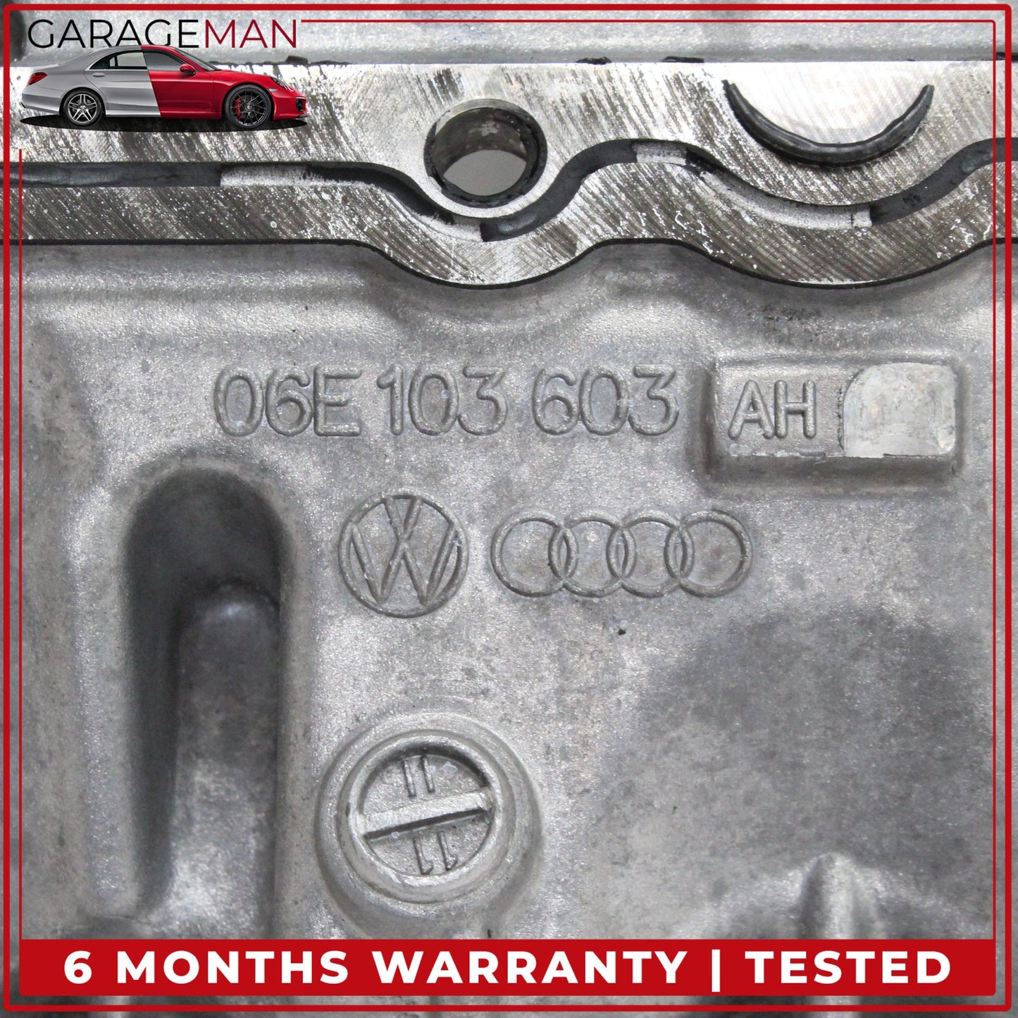 2008-2017 Audi A6 Q5 S4 S5 SQ5 Engine Upper Engine Oil Pan 06E103603AH OEM