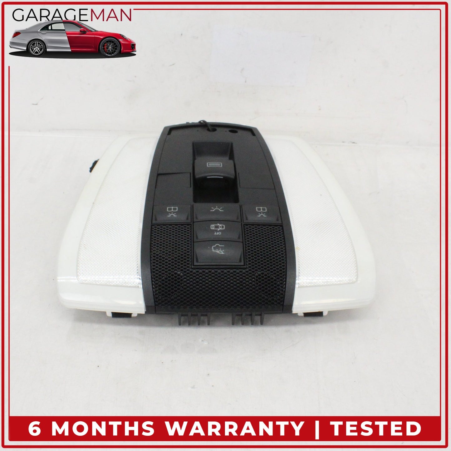 2008-2014 Mercedes W204 C300 C350 Front Overhead Dome Light Switch Console OEM