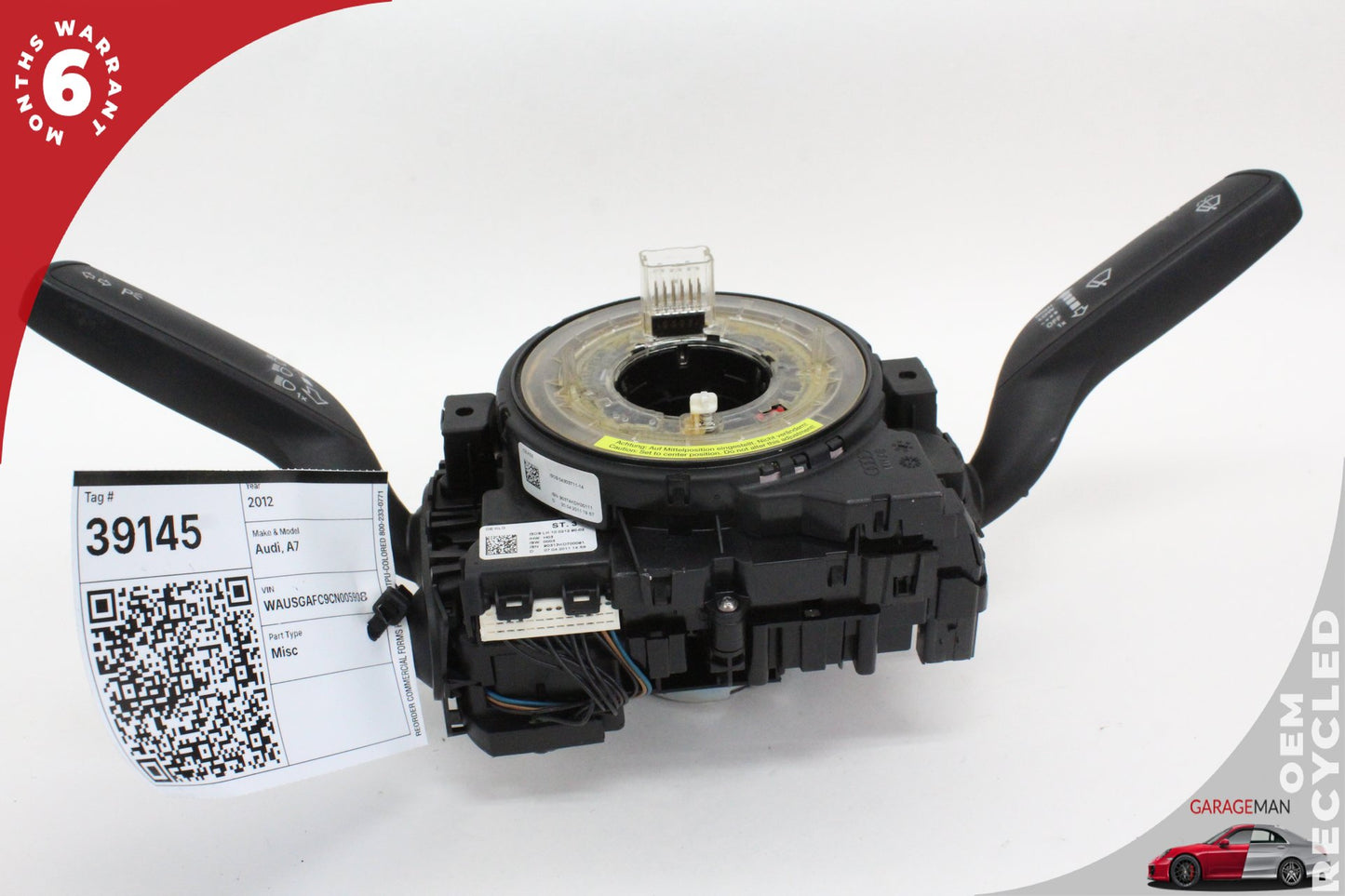 2011-2018 Audi A7 A6 A8 Steering Column Combination Switch 4H0953568G OEM