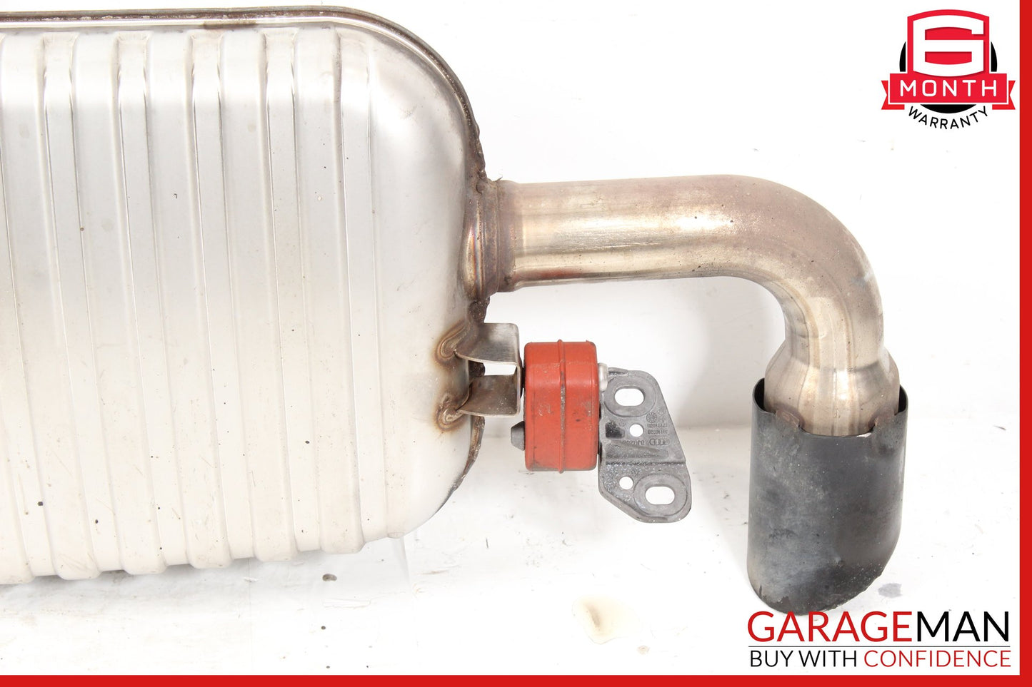 2011-2015 Audi 8J TT Quattro Dual Exhaust Muffler Tips Assembly 8J0253611S OEM