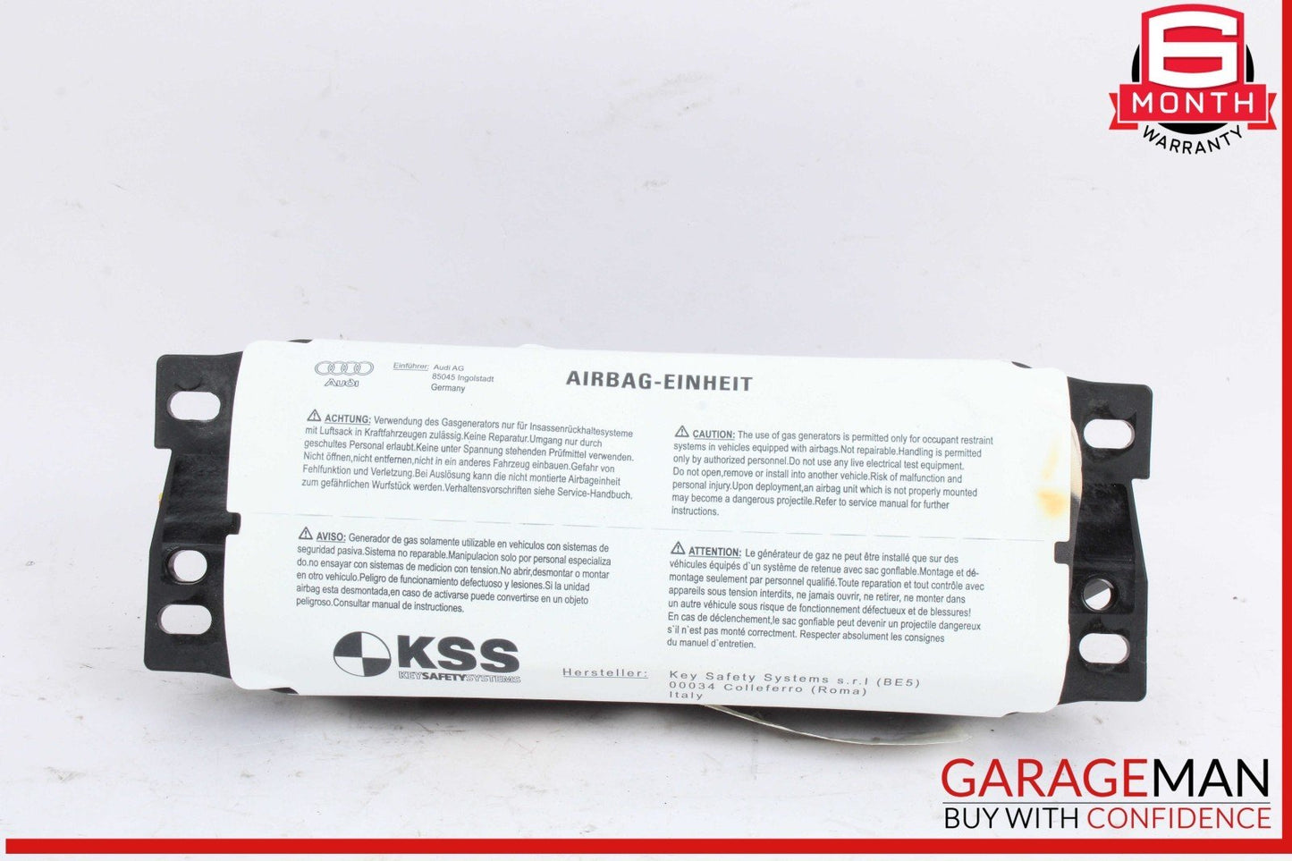 09-17 Audi Q5 SQ5 Front Right Passenger Side Dash Dashboard Airbag Air Bag OEM