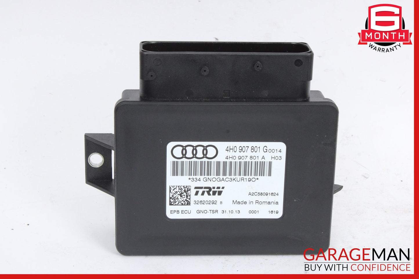 2012-2018 Audi S7 Electronic Parking Brake Control Module Unit 4H0907801G OEM