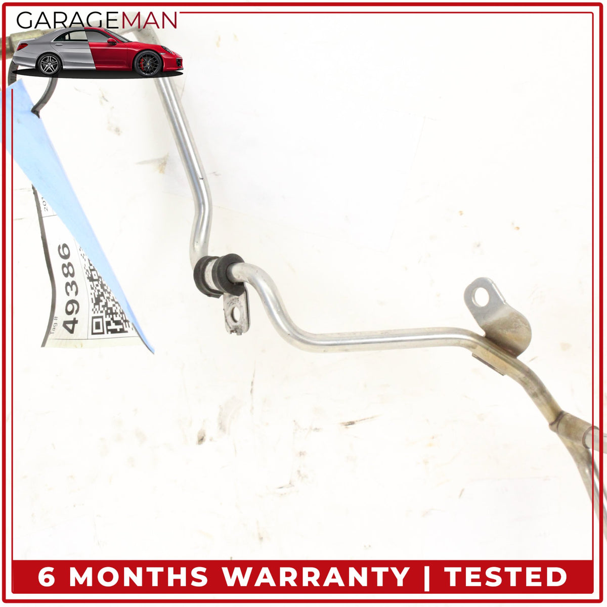 2013-2019 BMW 650i F06 Sedan High Pressure Fuel Feed Hose Line 8610612 OEM