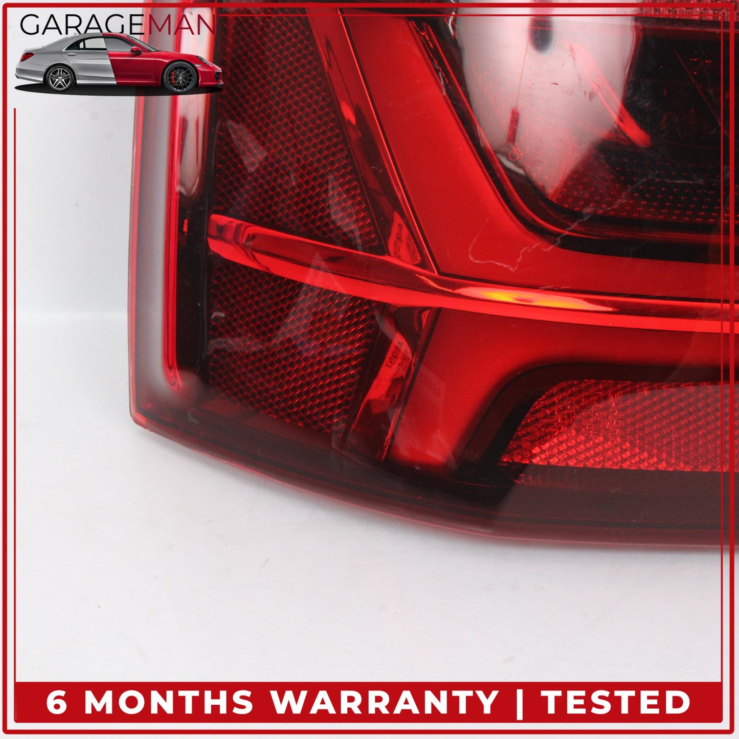 2016-2018 Audi A6 S6 Rear Left Side Outer Tail Light LED 4G5945095D OEM