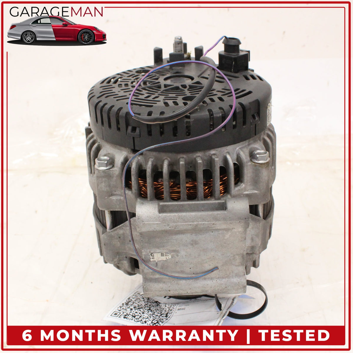 2012-2015 Audi A6 3.0L Engine Motor Alternator Generator 14V 180A 06E903018M OEM