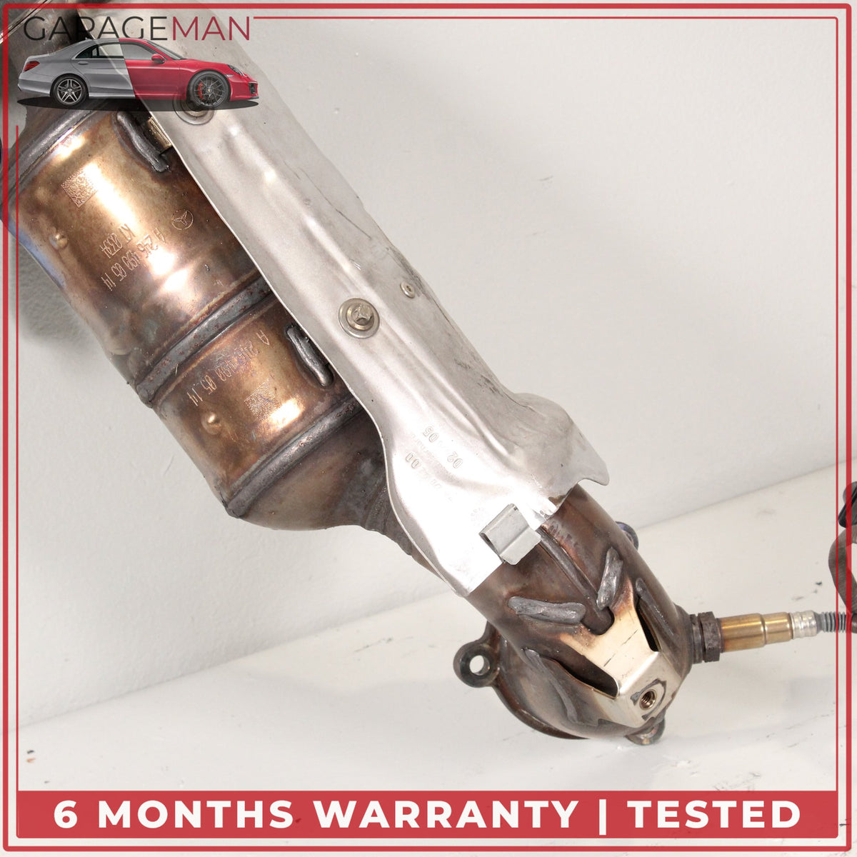 2014-2020 Mercedes X156 GLA250 CLA250 2.0L FWD Exhaust Downpipe 2464900514 OEM