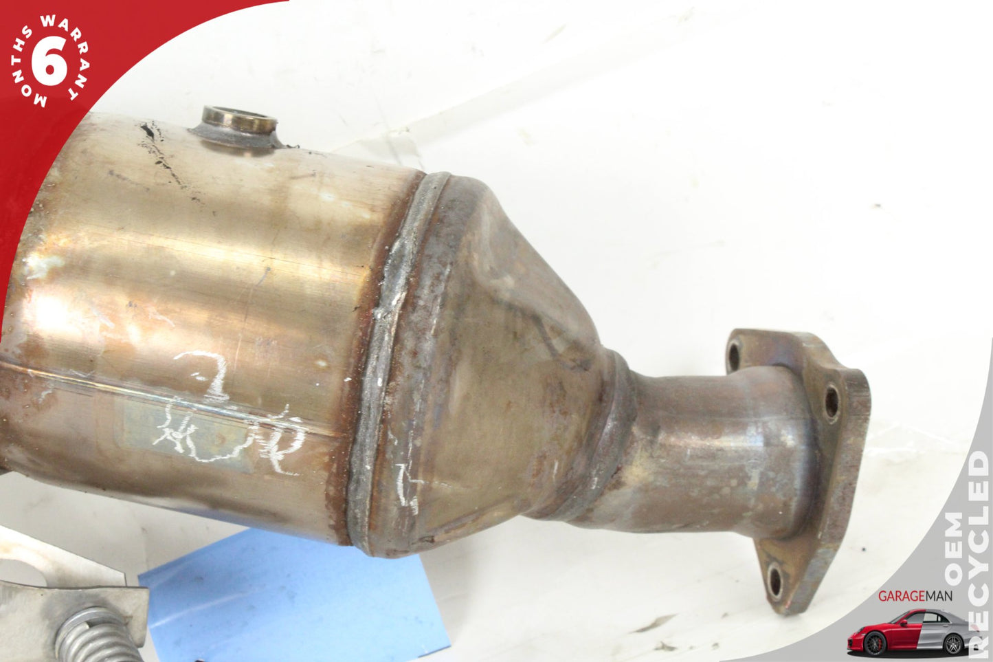 2012-2015 Audi A6 A7 A8 Right Passenger Side Exhaust Downpipe 4G0254252K OEM