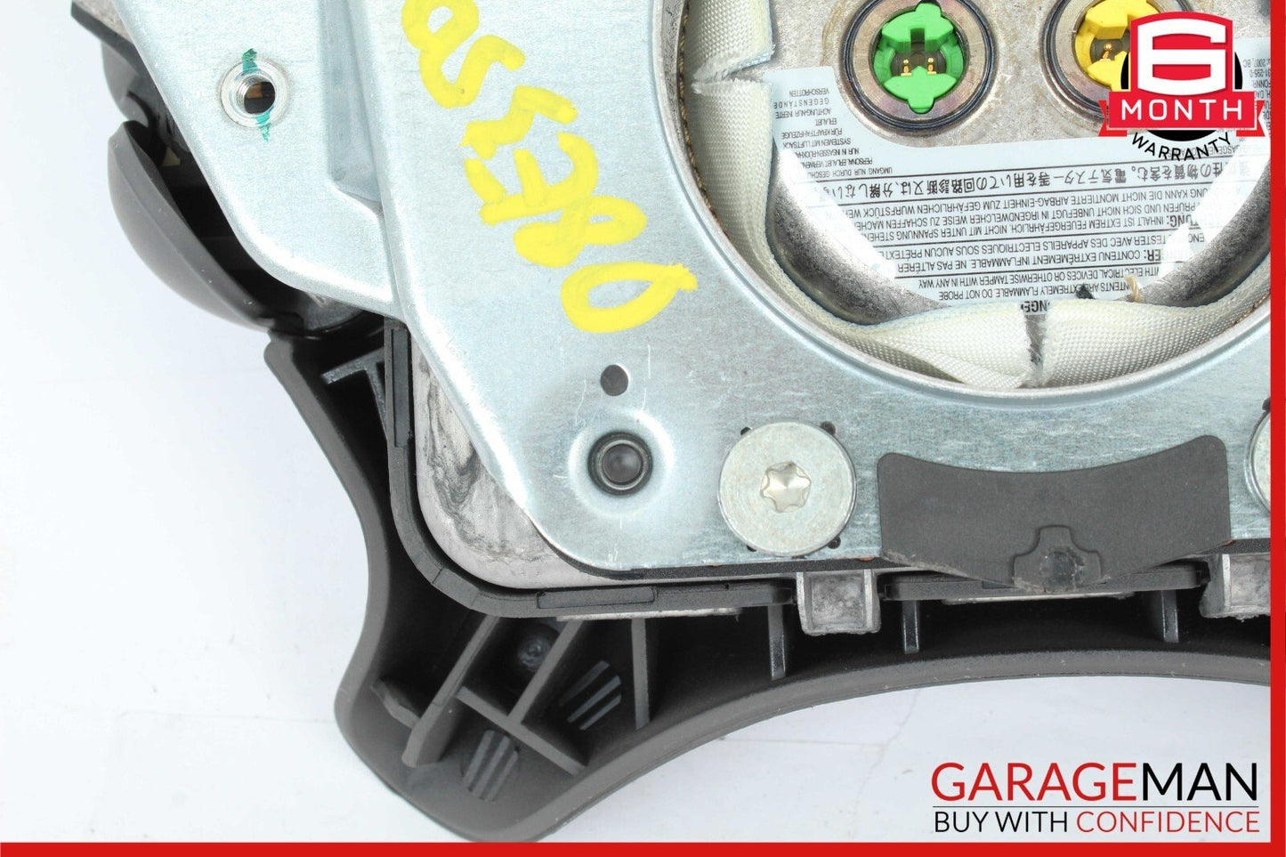 03-12 Mercedes W211 E350 G500 G55 AMG Steering Wheel Airbag Air Bag Grey OEM