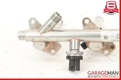 2015-2023 Mercedes W205 C300 W213 E300 M274 Fuel Rail Line w/ Injectors OEM