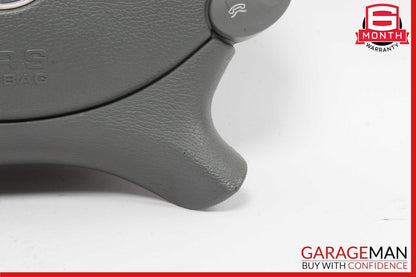 03-12 Mercedes R230 SL500 CLS500 Steering Wheel Airbag Air Bag Leather Gray OEM