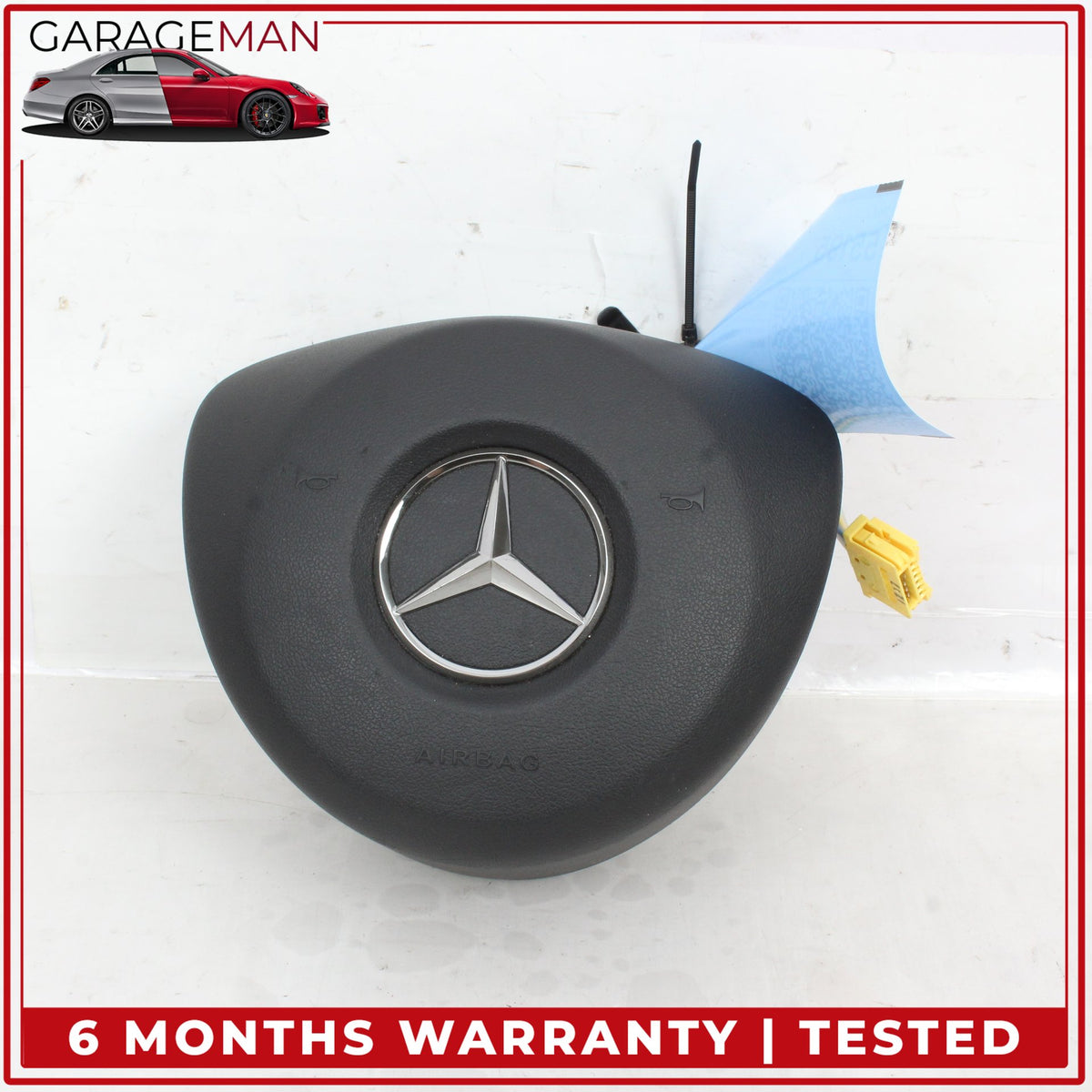2016-2019 Mercedes X253 GLC300 Front Left Driver Side Steering Wheel Airbag OEM