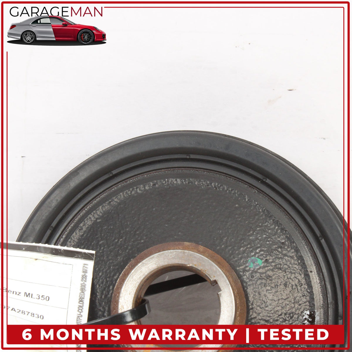 2005-2012 Mercedes W164 ML350 Engine Crankshaft Pulley Vibration Damper OEM